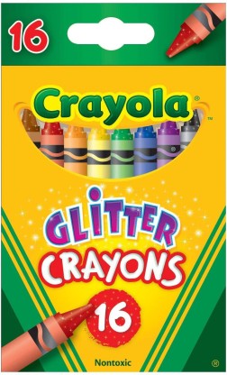 Crayola CRAYOLA 16 MINI COLLE GLITTER LAVABILI 