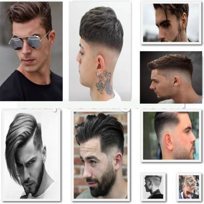 Men Hair Style Salon Wall Poster Paper Print - Personalities posters in  India - Buy art, film, design, movie, music, nature and educational  paintings/wallpapers at 