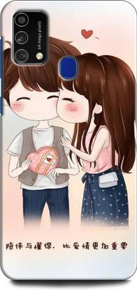 Wall Art Back Cover For Samsung Galaxy M31 Girl Boy Love Anime Lovely Girl Cartoon Cute Girl Wall Art Flipkart Com