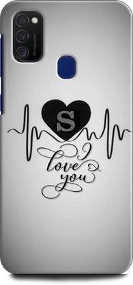 Wall Art Back Cover For Samsung Galaxy M21 S I Loves S Name Letter Alphabet S Love Hart Wall Art Flipkart Com