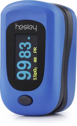HESLEY Pulse Oximeter Fingertip with Auto gravity Display Change, Oxygen Saturation Monitor with Plethysmograph and Perfusion Index, Heart Rate and SpO2 Levels Oxygen Meter with LED Display Pulse Oximeter
