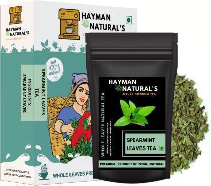 HAYMAN NATURAL'S Spearmint Leaves Herbal Tea (82 Cups) for PCOD and PCOS -  Cure Facial Hair and Acne Due to Hormonal Imbalance Herbal Tea Pouch Price  in India - Buy HAYMAN NATURAL'S