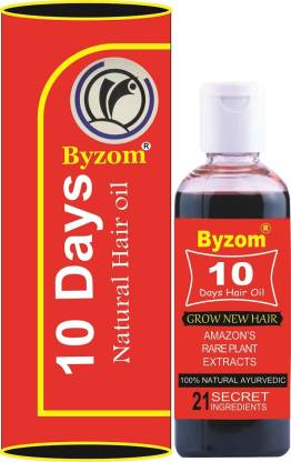Byzom Original 10 days hair growth & hair fall Oil (100 - ml) Hair Oil -  Price in India, Buy Byzom Original 10 days hair growth & hair fall Oil (100  -