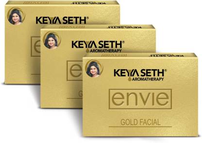 KEYA SETH AROMATHERAPY Envie Gold Facial Kit- White & Bright, Instant  Radiance Shine & Youthful Glow for Women All Skin Types - Price in India,  Buy KEYA SETH AROMATHERAPY Envie Gold Facial