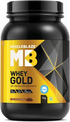 MUSCLEBLAZE Gold 100% Isolate Labdoor USA Certified Whey Protein