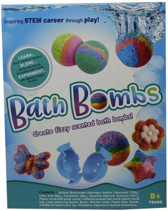 fizzy scented bath bombs