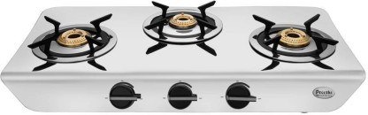 preethi 4 burner stainless steel gas stove price