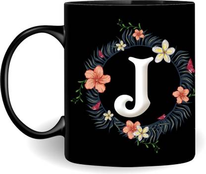 Jiyacraft Alphabet J Name Ceramic Coffee Ideal For Everyone 330 Ml Ceramic Coffee Mug Price In India Buy Jiyacraft Alphabet J Name Ceramic Coffee Ideal For Everyone 330 Ml Ceramic Coffee
