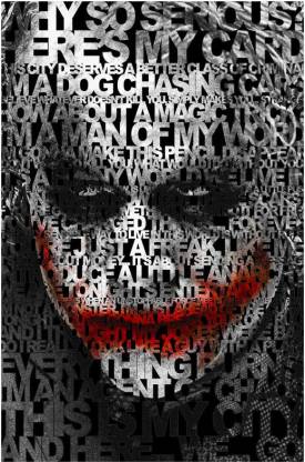 dark knight joker poster