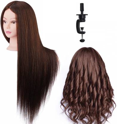 D-DIVINE Dummy/Mannequin Head Heatproof Fiber Upto 180 Degree 28-30 inch Long Styling Training Head Cosmetology Doll Head dressing for Cutting Braiding Practice with Free Clamp Hair Extension Price in India - Buy D-DIVINE Dummy/Mannequin Head Heatproof Fiber Upto 180 Degree 28-30 inch Long Styling Training Head Cosmetology Doll Head dressing for Cutting Braiding Practice with Free Clamp Hair Extension Price in India - Buy