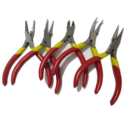 MyJerry 5 PCs Jewelers Mini Pliers Set - Jewelry Making ...