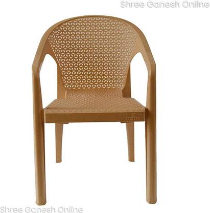 photo Brown Stackable Plastic Outdoor Chairs original seller 5202 oxy series modern
