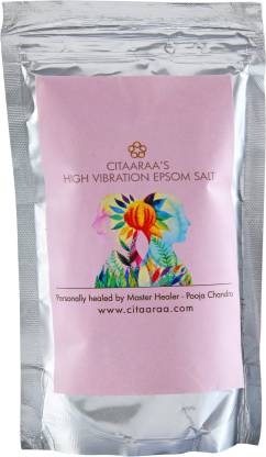 Citaaraa High Vibration Epsom Salt | Energised | Pain Relief | Detoxing | Relaxing | Improves Sleep | Mood Boosting | Soothing Fertilizer