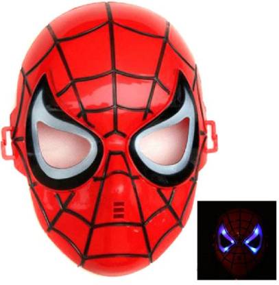 PRIYA PARTY DECORATION Spiderman Light Up Mask Party Mask Price in India -  Buy PRIYA PARTY DECORATION Spiderman Light Up Mask Party Mask online at  