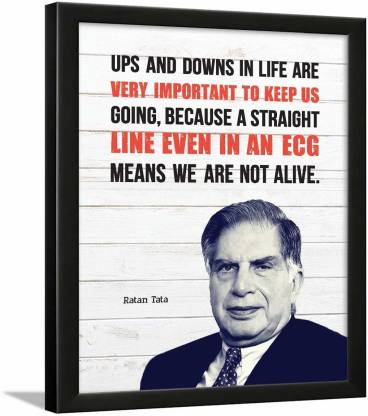 Ratan Tata Quote Frame - motivational quotes frames - poster with frame - Ratan  Tata Quotes Gifts – Quotes wall frames Paper Print - IMGMC posters - Quotes  & Motivation posters in