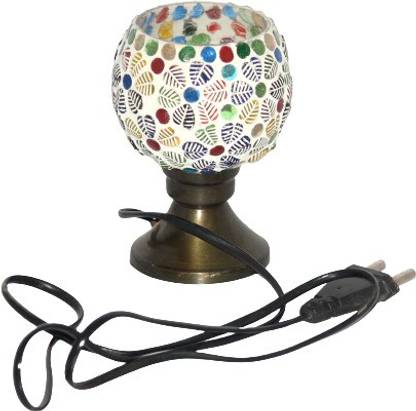 Mtr Gift Point Handcrafted Traditional Iron And Glass Mosaic Wall Hanging Decorative Table Lamp Lantern Show Piece For Living Room Night In India Mtr Gift Point Handcrafted, Wall Mounted Table Lamp Indian