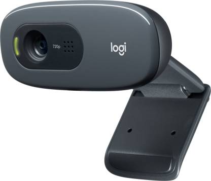 [For ICICI Credit Card Users] Logitech C270 HD Webcam Black