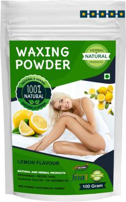 NATURAL AND HERBAL PRODUCTS Wax Powder | Waxing Powder | Hair Removal Powder  | Lemon Flavours