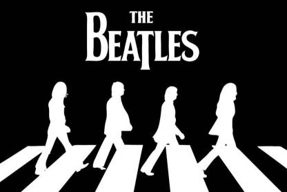The Beatles 'Abbey Road' Art Poster Paper Print - Music Posters In India -  Buy Art, Film, Design, Movie, Music, Nature And Educational  Paintings/Wallpapers At Flipkart.Com