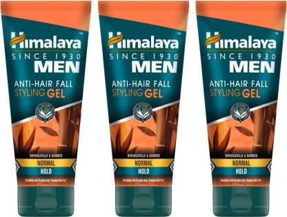 HIMALAYA Men Anti Hairfall Styling Gel, Normal Hold, 100ml (Pack of 3) Hair  Gel - Price in India, Buy HIMALAYA Men Anti Hairfall Styling Gel, Normal  Hold, 100ml (Pack of 3) Hair