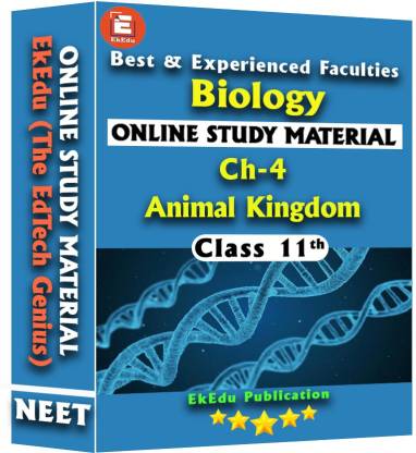 EkEdu Online Study Material of Class 11 Biology Ch-4 Animal Kingdom by  EkEdu - EkEdu : 