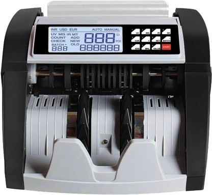 USA Business Grade Money Counter with UV MG IR Counterfeit Detection Bill Counting Machine Add and Batch Modes Fast Counting Speed 1000 Notes Min with LED External Display 