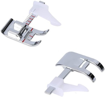 Sewing Tools Metal Sewing Machine Presser Foot with 3 Sizes Double Twin Needles Pin for Brother Singer Janome Sewing Machine 