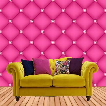 Decorative Production Floral & Botanical Pink Wallpaper Price in India -  Buy Decorative Production Floral & Botanical Pink Wallpaper online at  