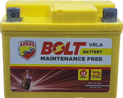 ARKOS 4L VRLA MAINTENANCE FREE BATTERY 