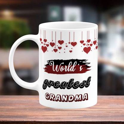 TrendoPrint World's Greatest Grandma Ideal and Sweet Gift For ...