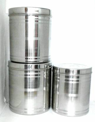Burgeoninc Stainless Steel Dibba Set Steel Dibba 3 Pcs Set 5 Kg To 7 Kg Capacity Size Dabba Set 1000 Ml Steel Utility Container Price In India Buy Burgeoninc Stainless Steel Dibba Set Steel Dibba 3 Pcs Set 5 Kg To 7 Kg Capacity Size Dabba Set 1000 Ml Steel Utility Container Price In India Buy