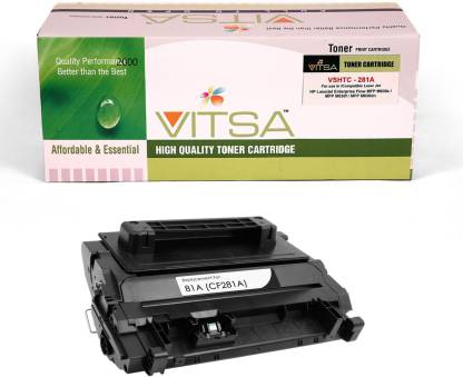 Vitsa CF281A / 281A / 81A Premium Toner Cartridge Compatible with HP  Laserjet Enterprise Flow MFP M630z / MFP M630f / MFP M630dn Tri-Color Ink  Toner - Vitsa : 