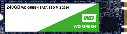 WD Green 240 GB All in One PC’s, Desktop Internal Solid State Drive (SSD) (WDS240G2G0B-00EPW0)  (Interface: M.2, Form Factor: M.2)