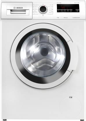BOSCH 6 kg Fully Automatic Front Load with In-built Heater White