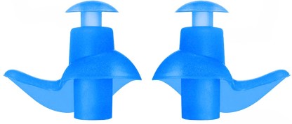 Healifty 9Pc White Comfortable Noise Reducing Non-toxic Waterproof Premium Silicone Earplugs for Bath Swimming Sleeping 