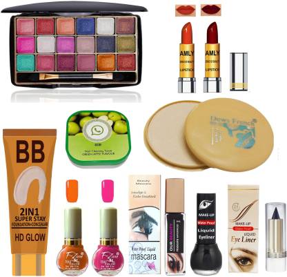 F-Zone All Season Professional Makeup kit of 11 Makeup items 24AUG2056
