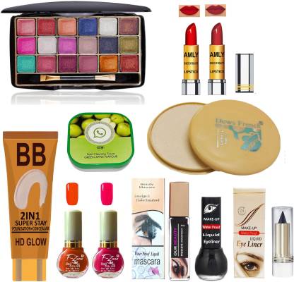 F-Zone All Season Professional Makeup kit of 11 Makeup items 24AUG2197