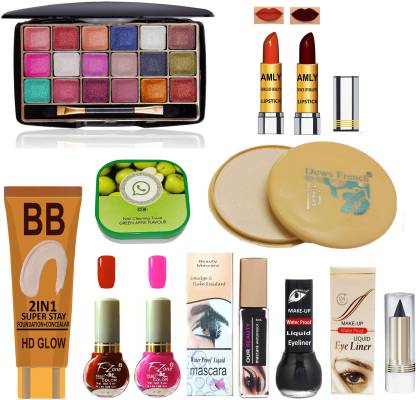 F-Zone All Season Professional Makeup kit of 11 Makeup items 24AUG2073