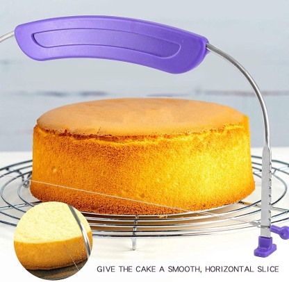 Adjustable Large 3 Blades Cake Cutter Interlayer Cake Slicer Leveler  Household Cake Tools Baking