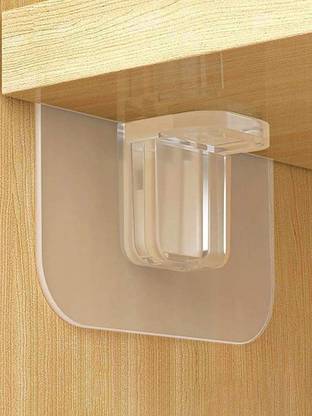Keon Shelf Support Pegs Plastic Cabinet Pins Self Adhesive Closet Clips For Kitchen Furniture Book Shelve Load Bearing Within 5kg Hook 0 In India Keon Shelf Support Pegs Plastic Cabinet, Kitchen Cabinet Shelf Fasteners