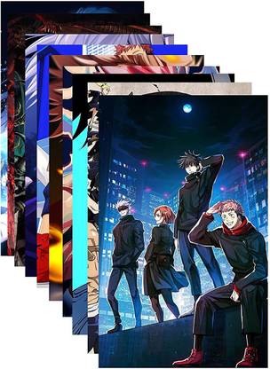 jujutsu kaisen wall poster 250 GSM anime posters for room(size_12x18 inch,multicolor,paper) - pack of 18 Paper Print - Animation & Cartoons posters in India - Buy art, film, design, movie, music, nature jujutsu kaisen wall poster 250 GSM anime posters for room(size_12x18 inch,multicolor,paper) - pack of 18 Paper Print - Animation & Cartoons posters in India - Buy art, film, design, movie, music, nature
