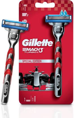 GILLETTE Mach3 Turbo Men's Shaving Razor (1 pc)