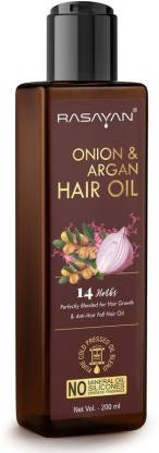 Rasayan Onion & Argan Hair Oil 14 Herbs perfectil Blended For Hair Growth &  Hair Thinking Hair Oil - Price in India, Buy Rasayan Onion & Argan Hair Oil  14 Herbs perfectil