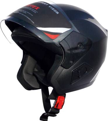 Cortex BLACK SV Hydro Graphic ISI -ABS Shell -Helmet Locking Hole-PC Visor Motorbike Helmet
