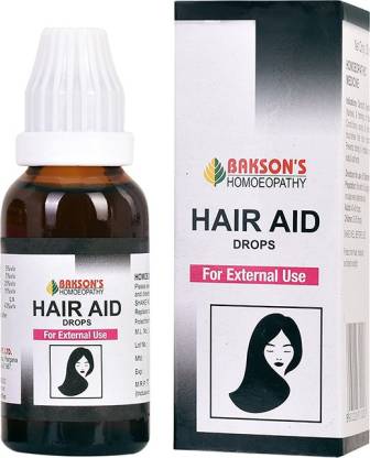 Bakson's Homoeopathy Hair Aid (External) Drops Price in India - Buy  Bakson's Homoeopathy Hair Aid (External) Drops online at 