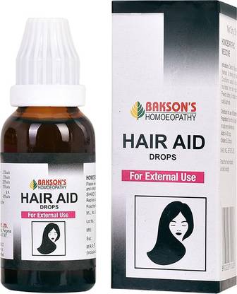 Bakson's Homoeopathy Hair Aid (External) Drops Price in India - Buy Bakson's Homoeopathy Hair Aid (External) Drops online at Bakson's Homoeopathy Hair Aid (External) Drops Price in India - Buy Bakson's Homoeopathy Hair Aid (External) Drops online at