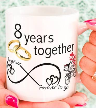 8 Years Wedding Anniversary Quotes Rosemelt Happy 8Th Marriage Anniversary 8 Year Love "Eighth Wedding  Anniversary Gift For Him And Her" "