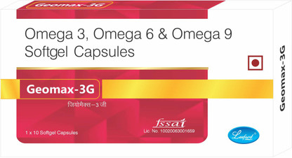 Leeford Geomax-3G Omega Softgel Capsules Pack of 3 Price in India - Buy  Leeford Geomax-3G Omega Softgel Capsules Pack of 3 online at Flipkart.com