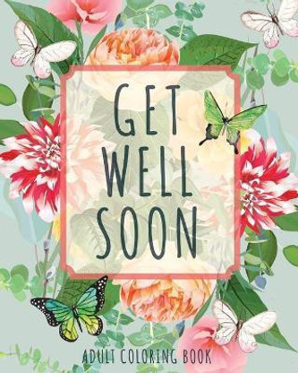 Wee Blue Coo Grußkarte 'Get Well Soon' – Mit Kaninchen & Regenwolke, Blanko Innen