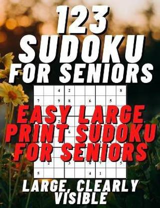 Easy Large Print Sudoku for Seniors